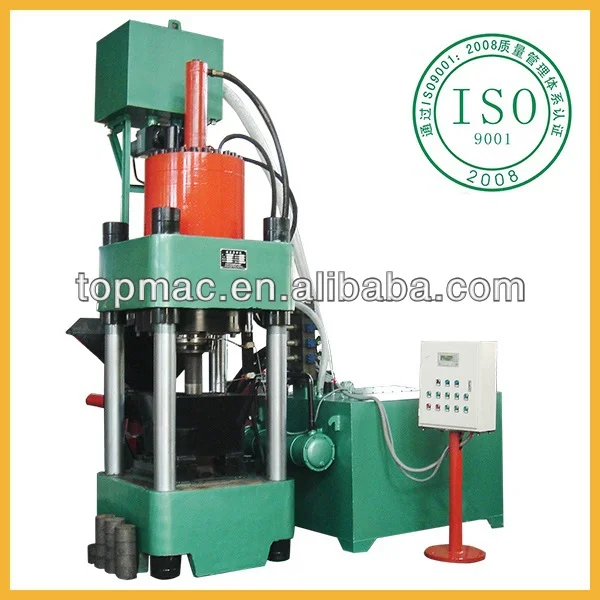 Wholesale automatic metal scraps mini briquette machine 70 mm press