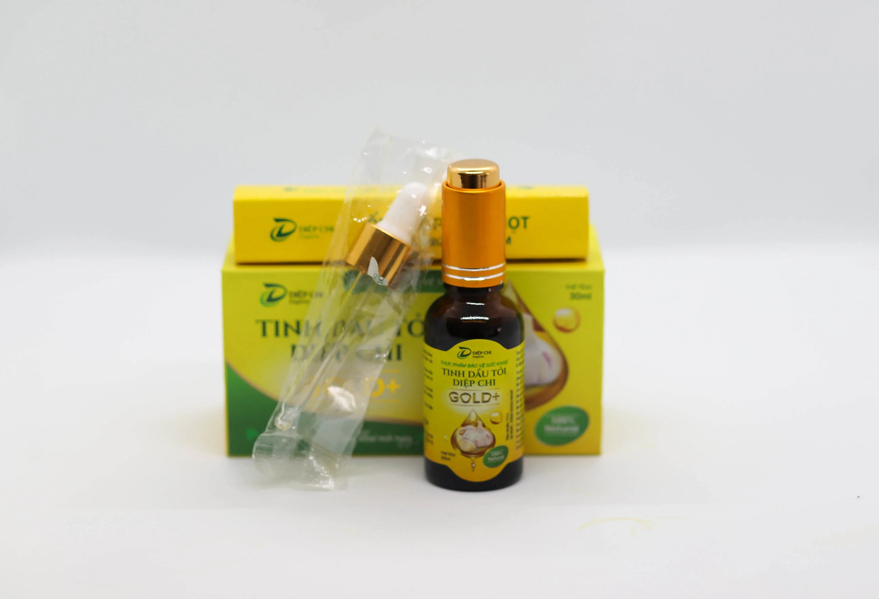 Органическое чесночное масло повышающее сопротивление здоровью из Вьетнама Эфирное Diep Chi