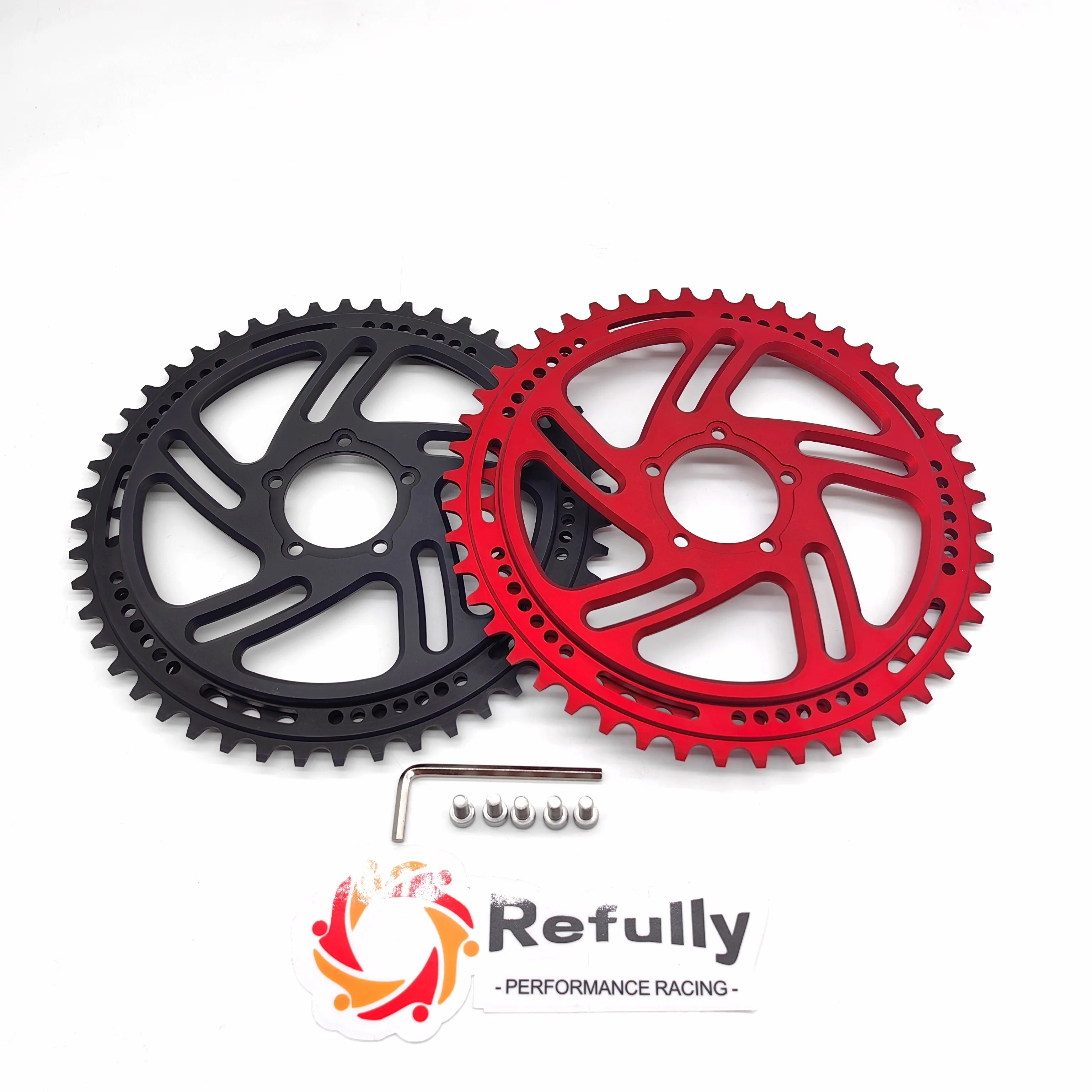 Bafang BBS01&02 1000W Mid Drive Ring  Dual Chainring 42T - 48T