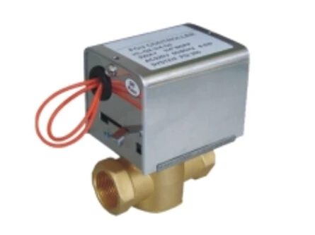Refrigeration Parts 2 Way Ball Valve Water Control Valves Brass Stainless Steel Electric Water Motorized Valve