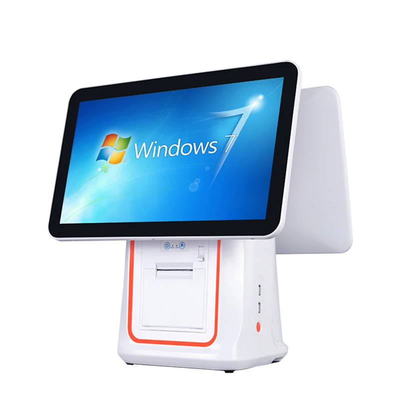 Cashier Machine Cash Register All In One Cash Register With 15.6 Inch Touch Screen