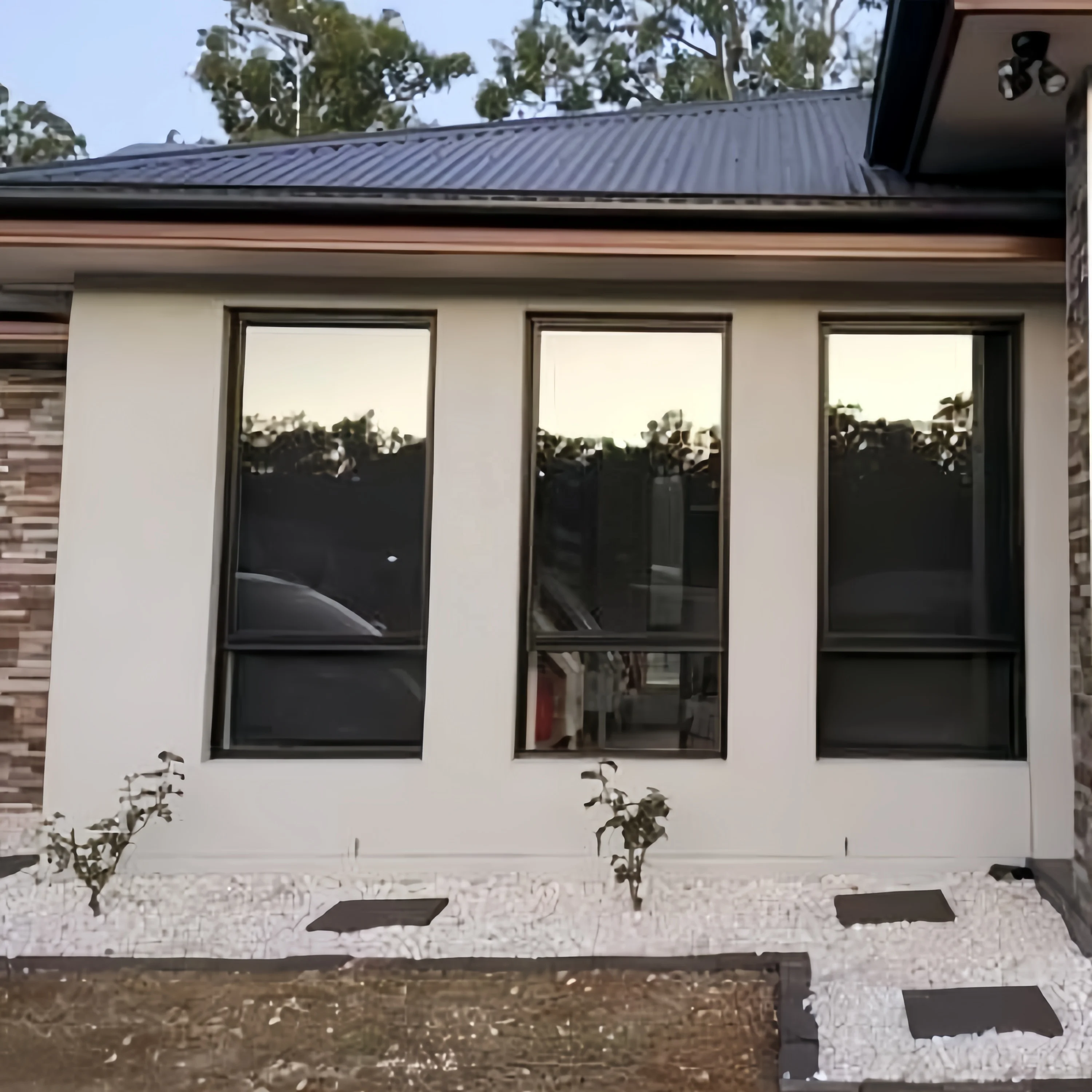 Customized aluminium fixed triangle sliding window aluminum fixed luxury window tempered glass fixing window For house for sale