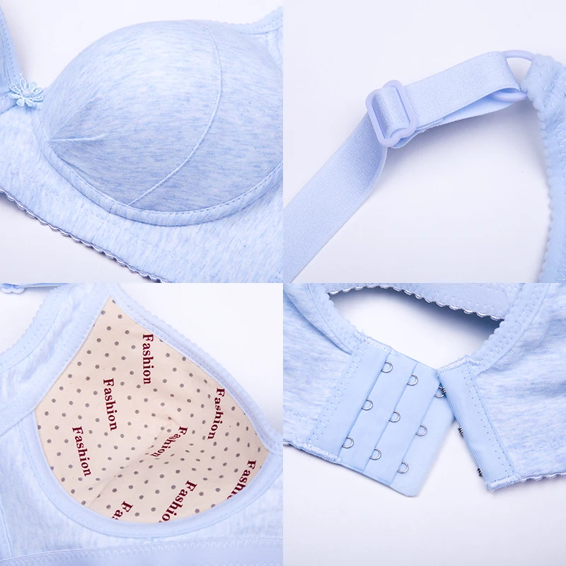 Cheap wirefree bras cambodia female cotton women sex bra photo