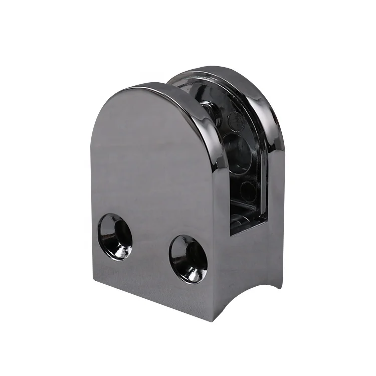 
UNIKIM New Zinc Alloy Frameless Glass Railing Mounts Connectors Clamps Hardware 