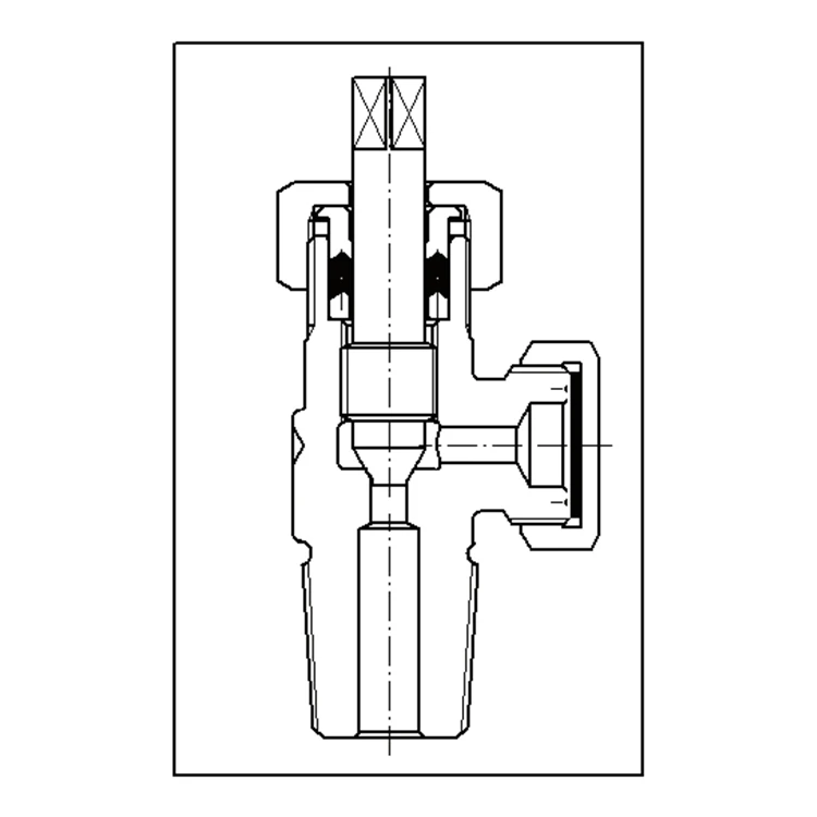 QF-91A 304 Stainless Steel  shaft type Cylinder Valve
