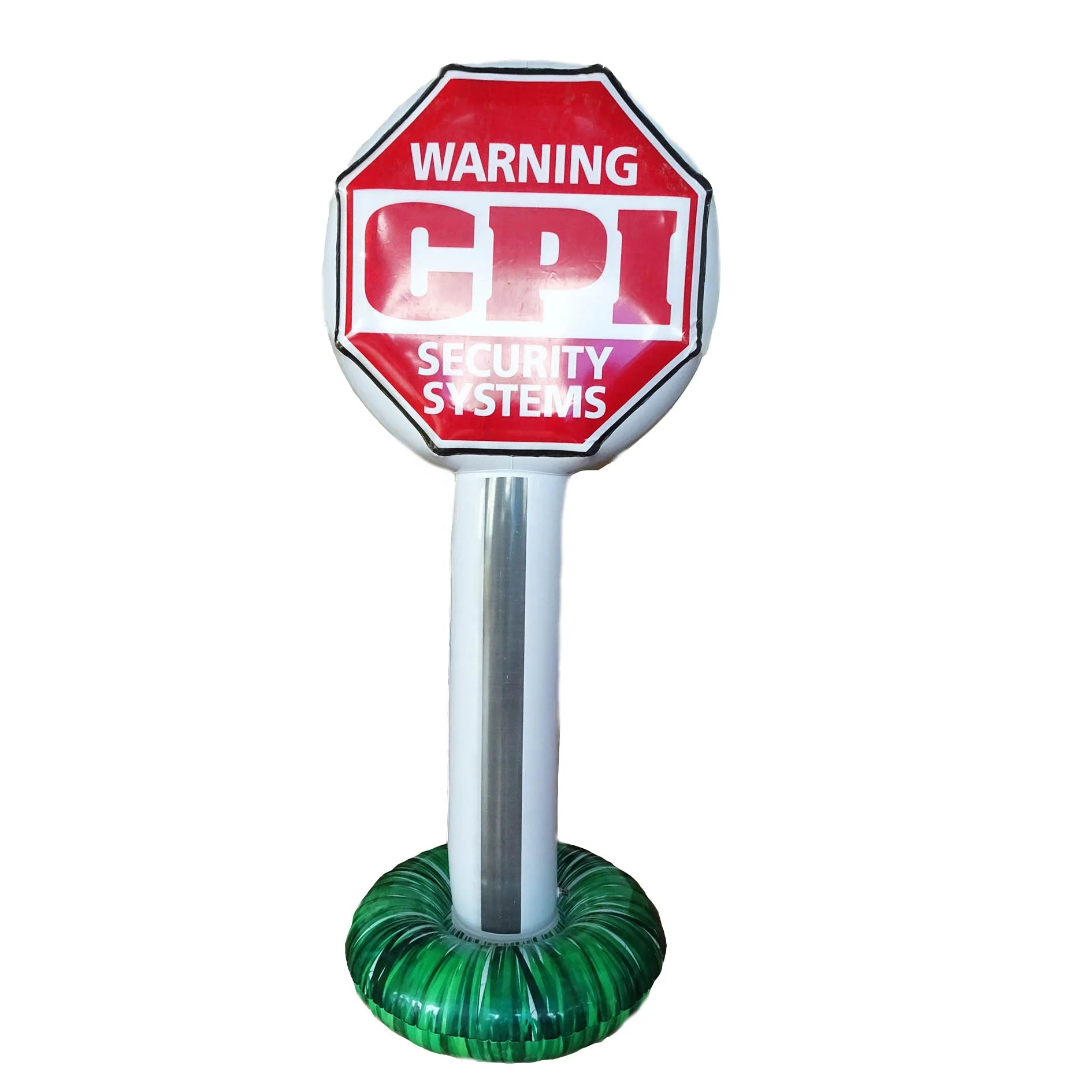 Customized PVC landmark inflatable advertising signpost for indoor and outdoor use