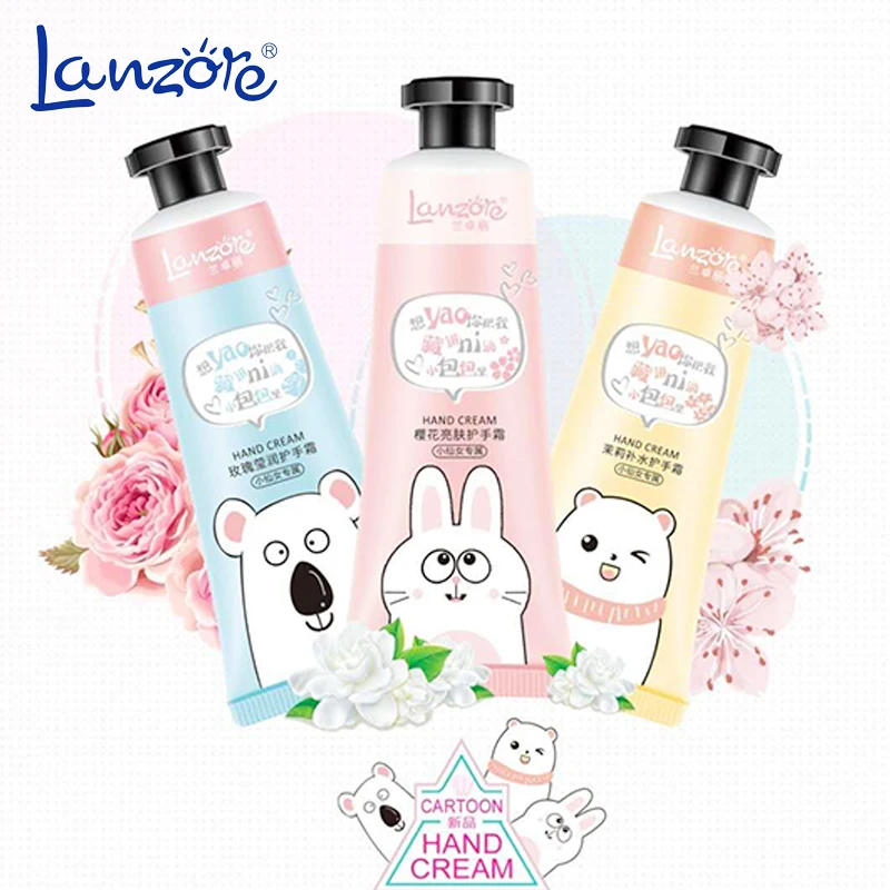 Oem Private Label Essential Oil Whitening Moisturizing Hand Cream  Lotion