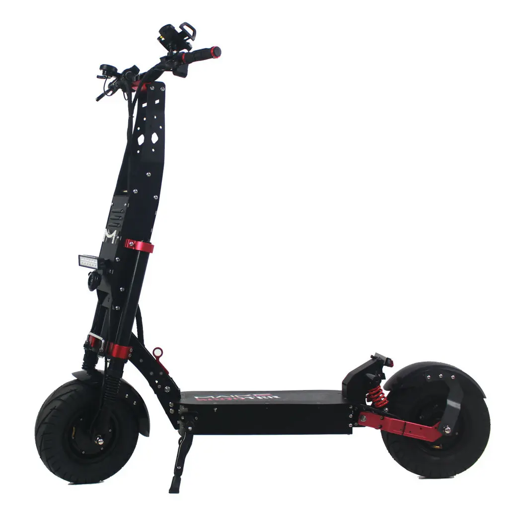 New maike mk9x 13 inch fat tire 60v 7200w fast speed powerful dual motor off road folding electric kick scooters