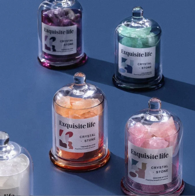 home fragrance manufacturers luxury natural crystal reed diffuser air freshener