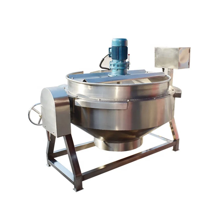 100 Litres stainless steel electrical steam jacket  cooking kettle cooker pot boiler