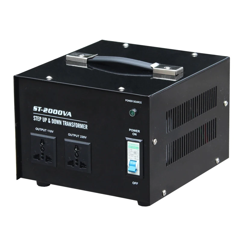 ST-2000 2000W 110V/220VAC шаг вверх и вниз трансформатор для соковыжималки холодильник подходит микроволновой печи