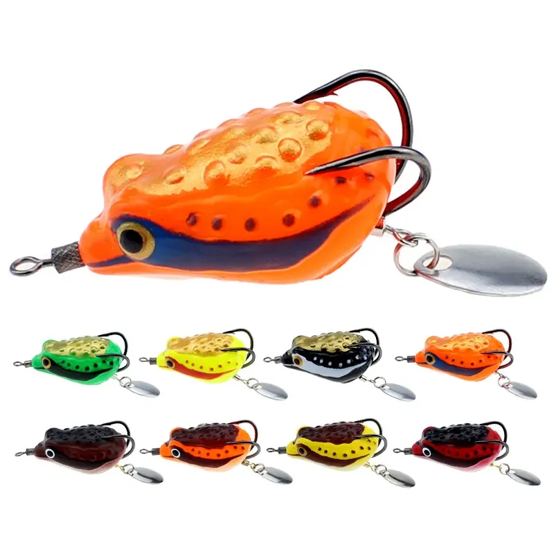 3.5 cm 5.5 g Mini lure fishing Thai snake head bane strong anti with hook ray frog Support customization