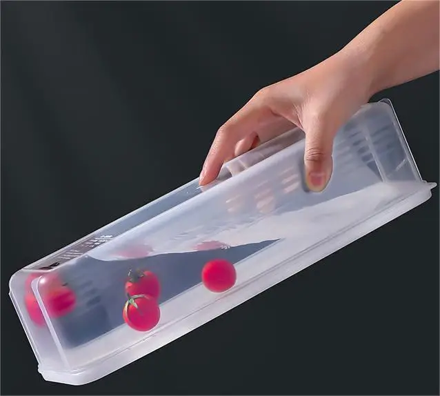 Waterproof Moisture-Proof Kitchen Accessories Noodle Grain Transparent Storage Box Food Storage Container Box