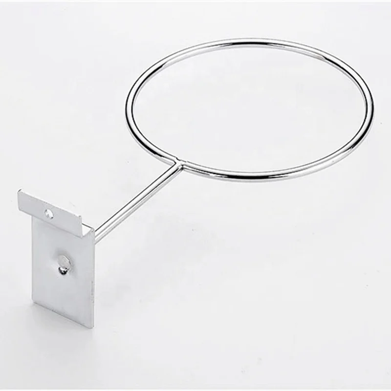 Portable Slatwall Storage Solution Wall Mounted Ball Racks Basketball Butler Holders