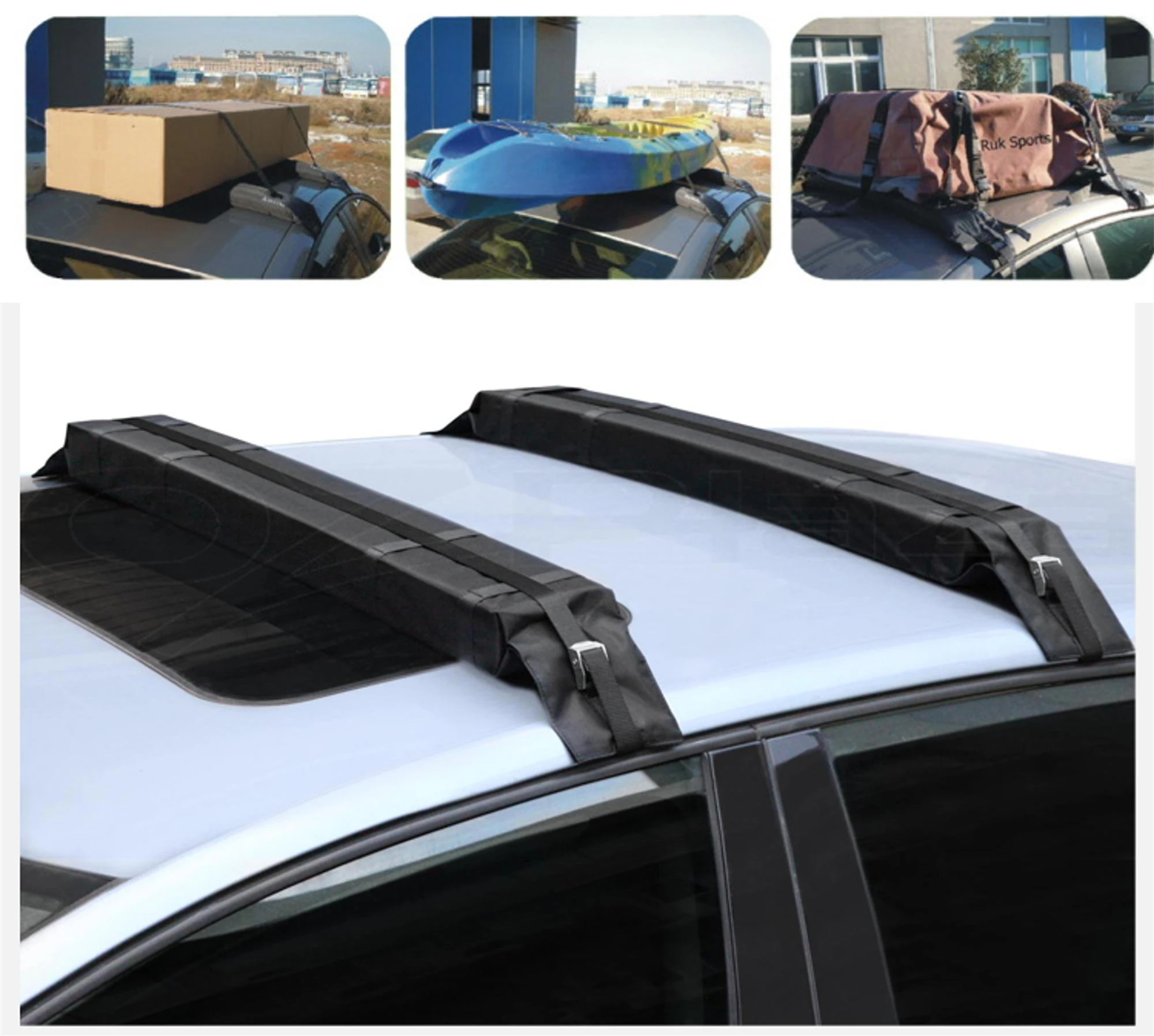 kayak Soft Roof Rack Cross Bars