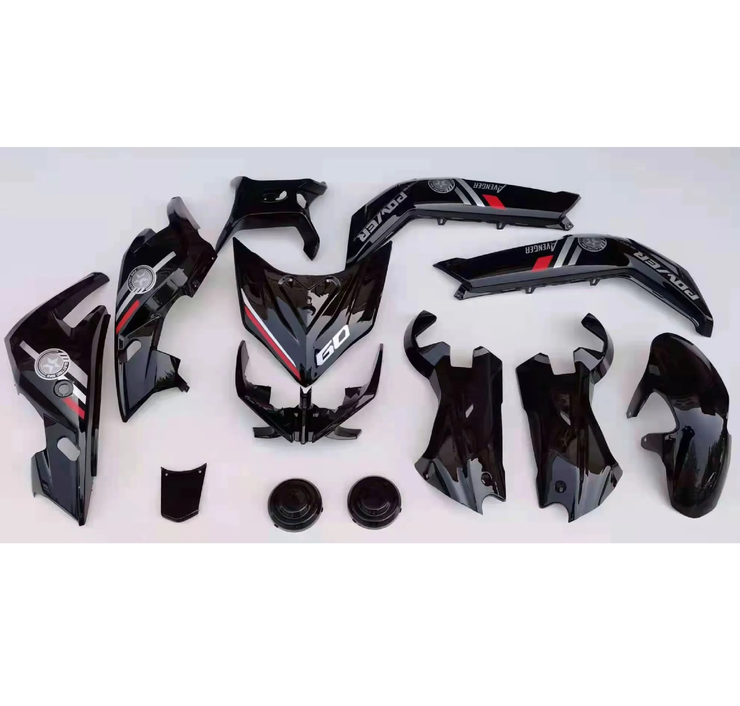 ZL высококачественный воин Воин крутой полностью электрический автомобиль geek пластиковые детали для краски Запчасти для электрических мотоциклов