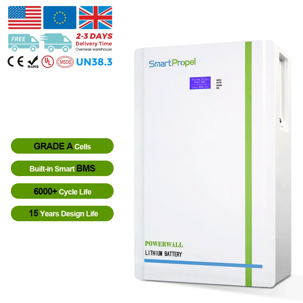 Solar Home 48V 100Ah Lithium Batteries Powerwall UPS ESS 48V 10Kwh 5Kwh 100Ah 200ah Lifepo4 Lithium Ion Battery