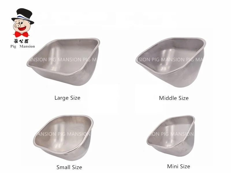 Кормушка для свиней из нержавеющей стали новый дизайн оборудование свиноводства