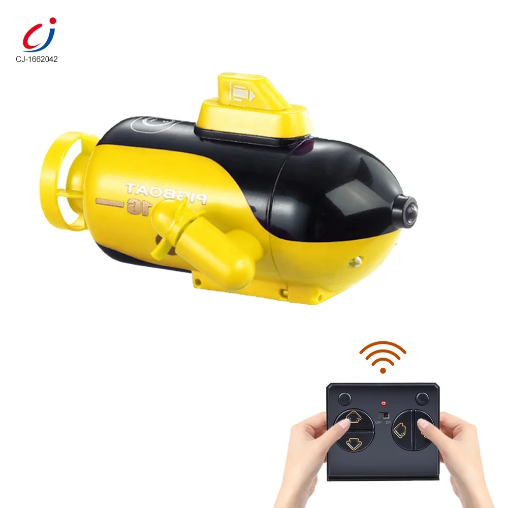 Chengji new arrival electric 4ch rc boat model simulation mini wireless remote control submarine for kids
