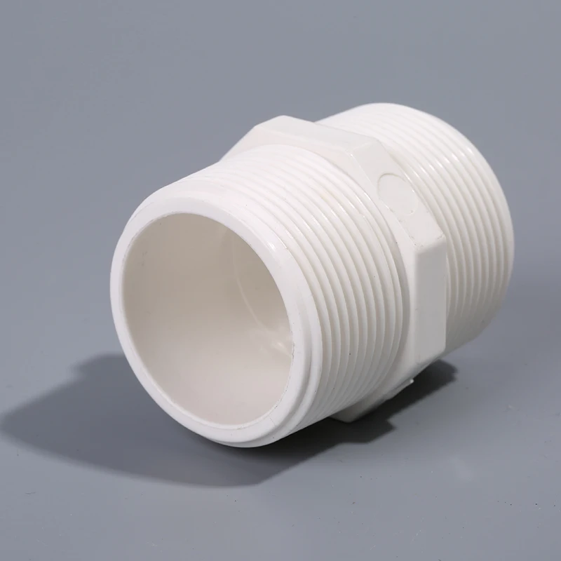 High Quality External Thread Straight Connector Threaded Joint Plastic Irrigation Water Pipe Fittings