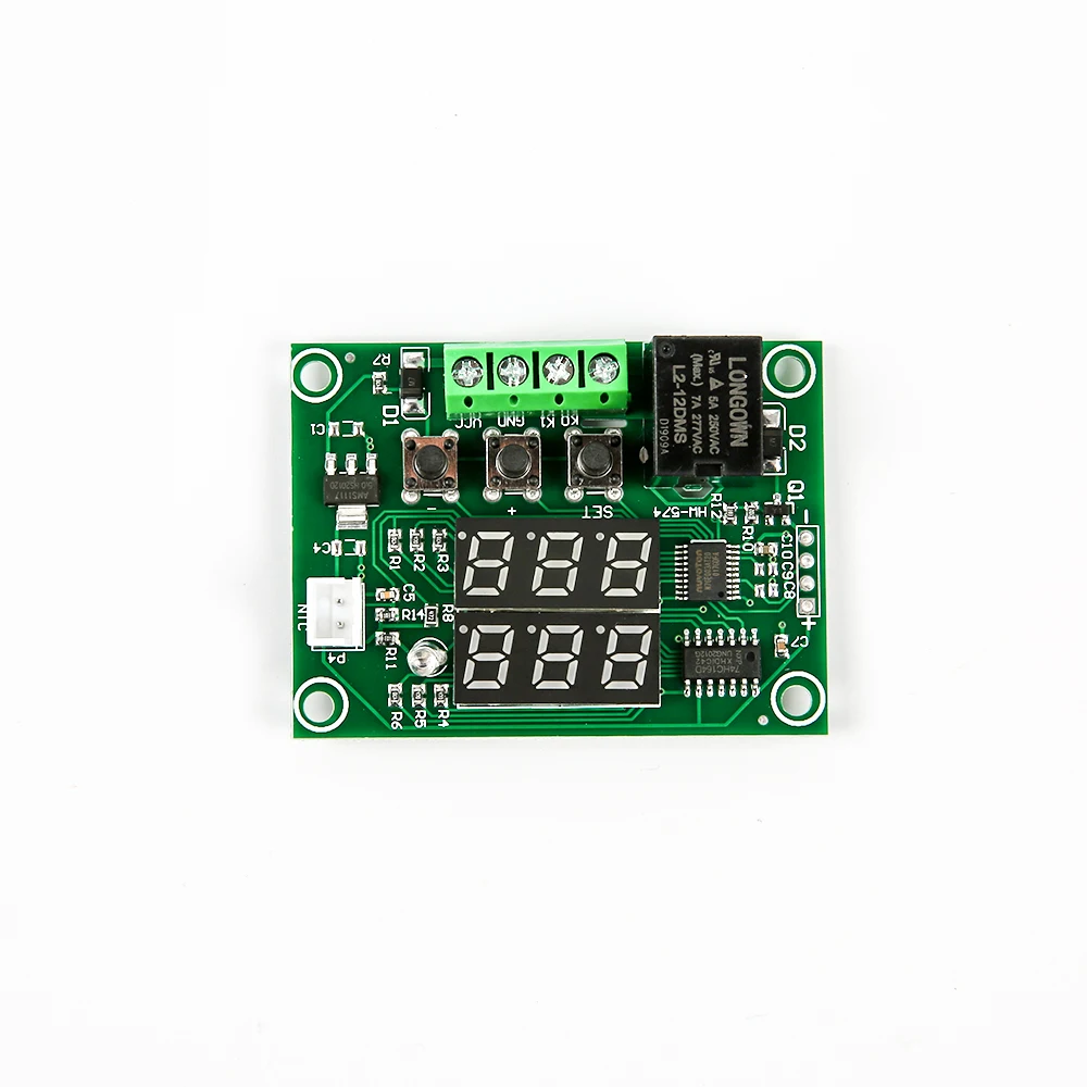 Dual LED Digital Display Thermostat Temperature Controller Regulator Switch Control Relay NTC Sensor Module XH-W1219