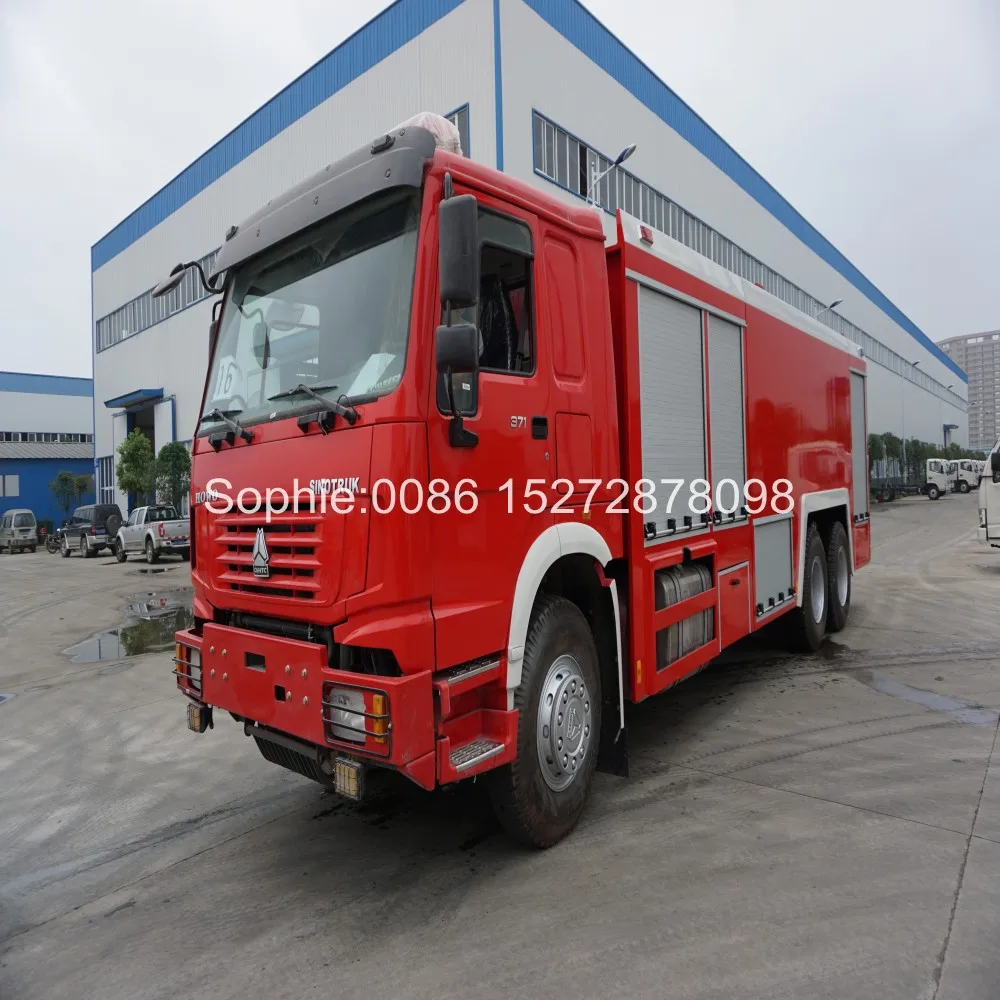  SINOTRUK HOWO 6x4 6x6 резервуар для воды пожарная