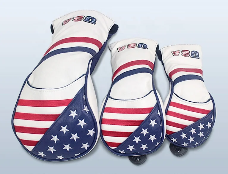 Driver head cover custom golf driver head covers with velvet fabric