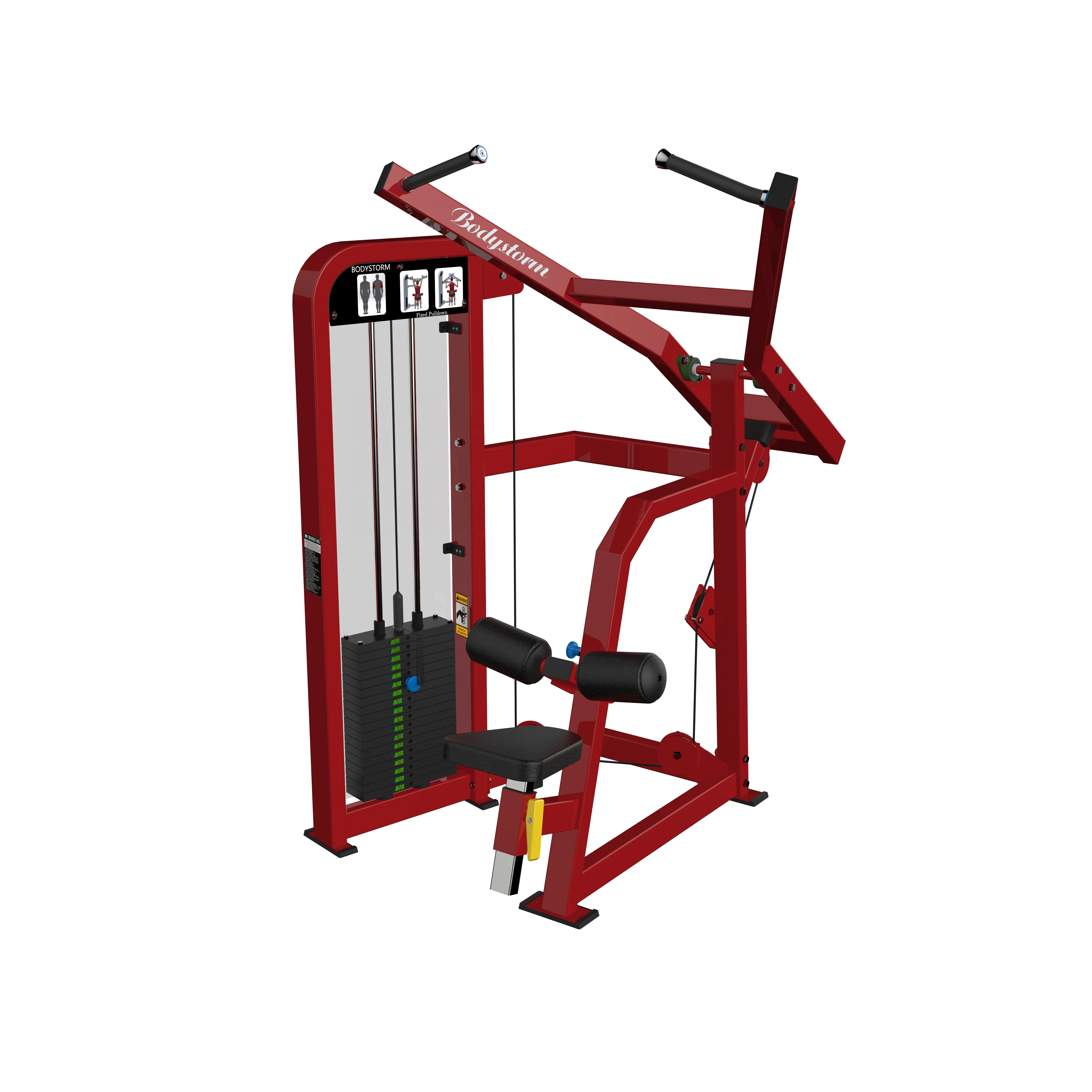 2023Hot Sale New Wholesale commercial gym fitness equipment Pin Loaded  Fixed pulldown machine Gym Machine Sports Fitness