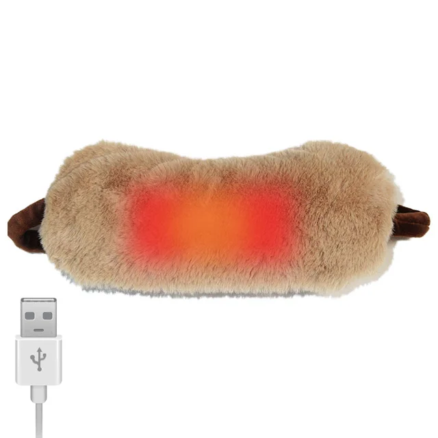 eye cares USB electric Physically heated eye massage with heat compression sleep mask