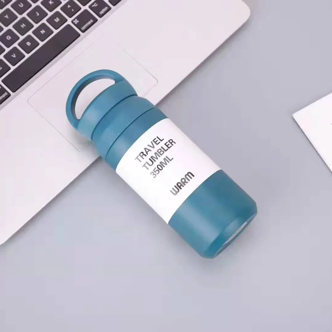 New arrival thermal bottle 304 stainless steel powder coating  vacuum Tumbler 350ml Travel Milk Insulated Sports Water Bottle