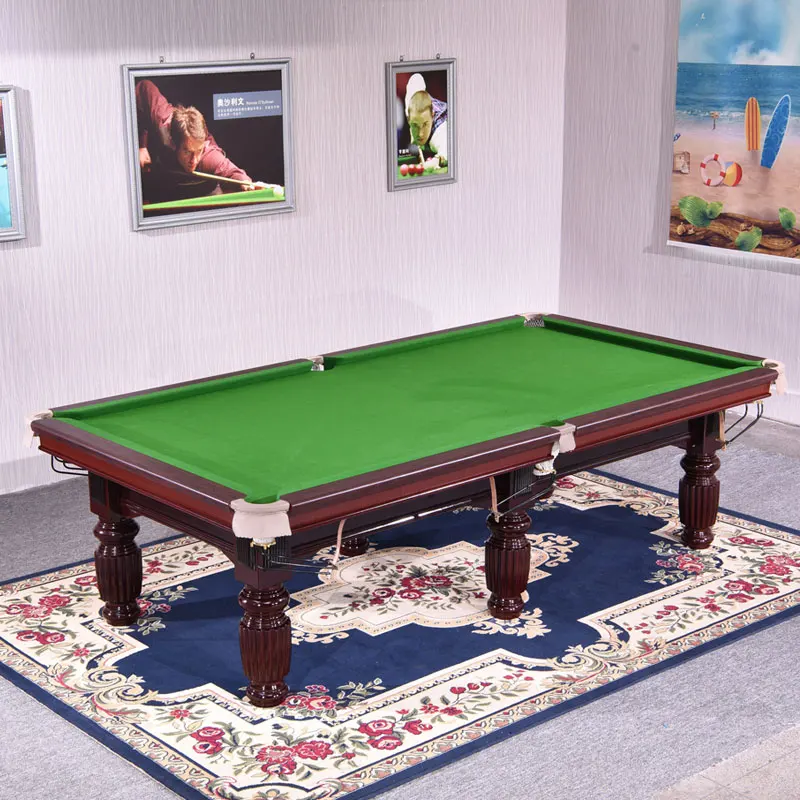 The manufacturer directly sells high-quality new-style Chinese style full-size billiards tables