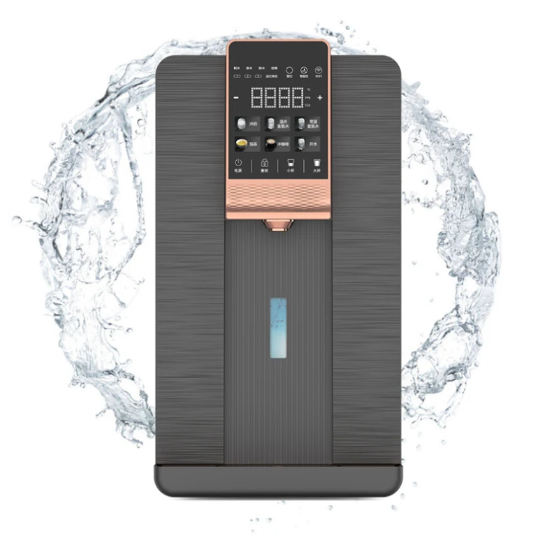 7 Stages manufacturer reverse osmosis system water purifier hydrogen hot and cold water dispenser