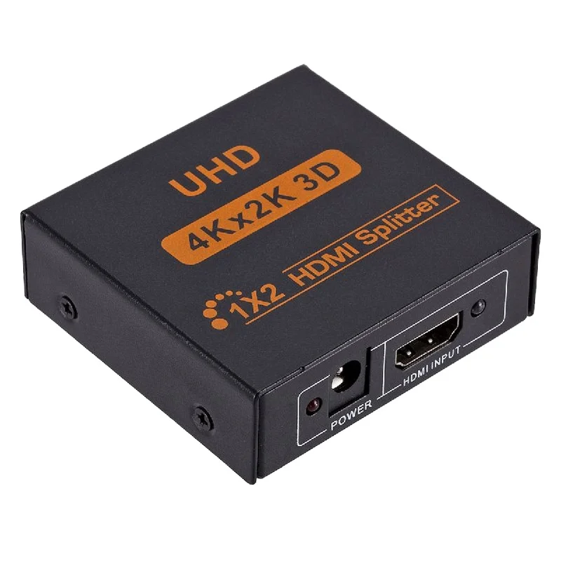 high quality HDMI 2/4 Ports 1x2  1X4Powered Splitter Certified for Ultra HD 4Kx2K Full HD 1080P 3D HDMI Adapter