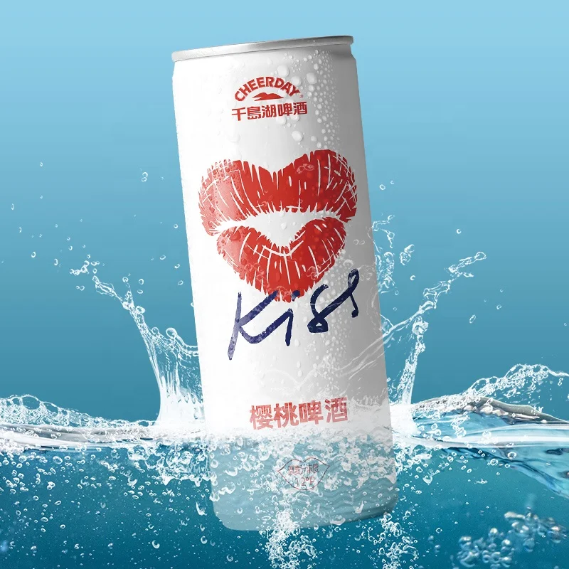 Cheerday  Cherry  3.8%vol 330ml 1*12 sleek sweet beer can