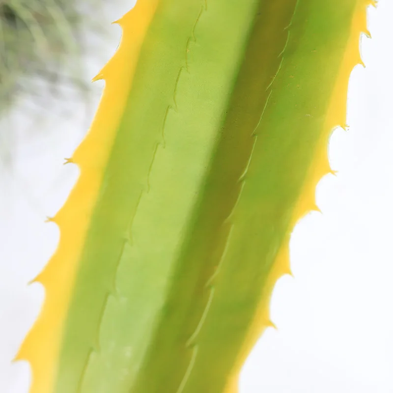 Decorative Plants Wholesale artificial plant factory  fake sisal hemp in plastic pot Garden Decor