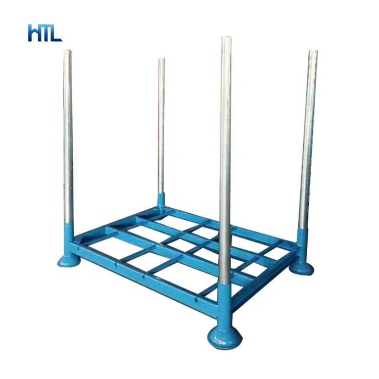 HML Heavy duty steel industrial storage warehouse stacking pallet