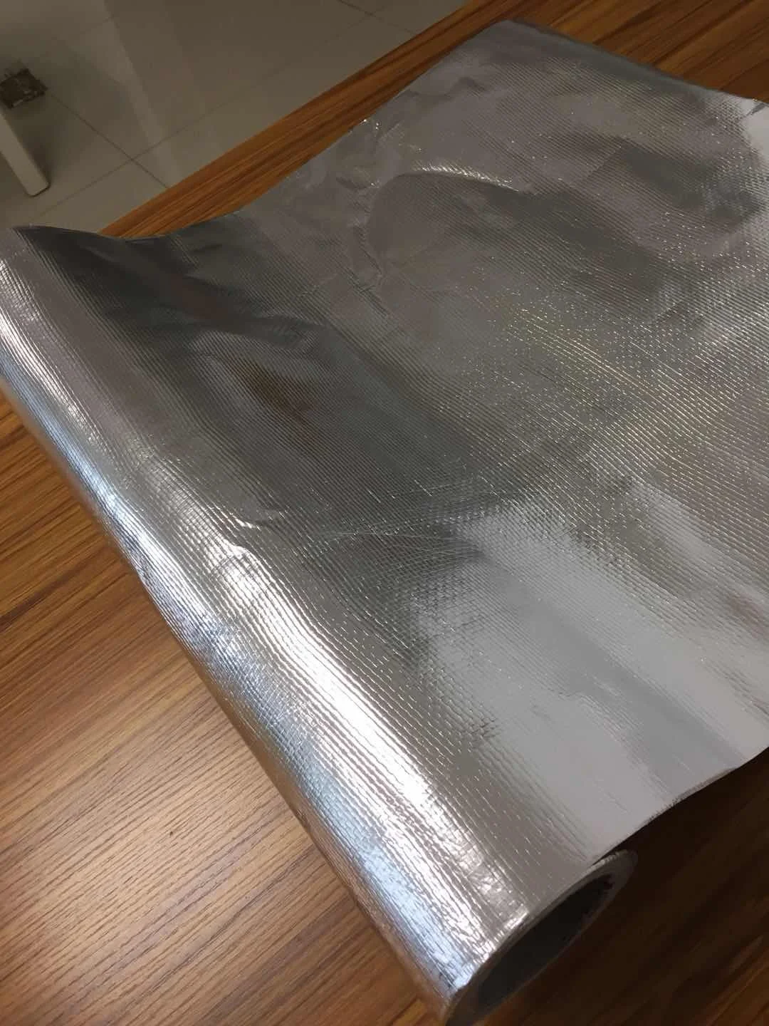 Industrial use aluminium foil rolls paper metalized aluminum woven cloth material insulation FOR SAUDI ARABIA