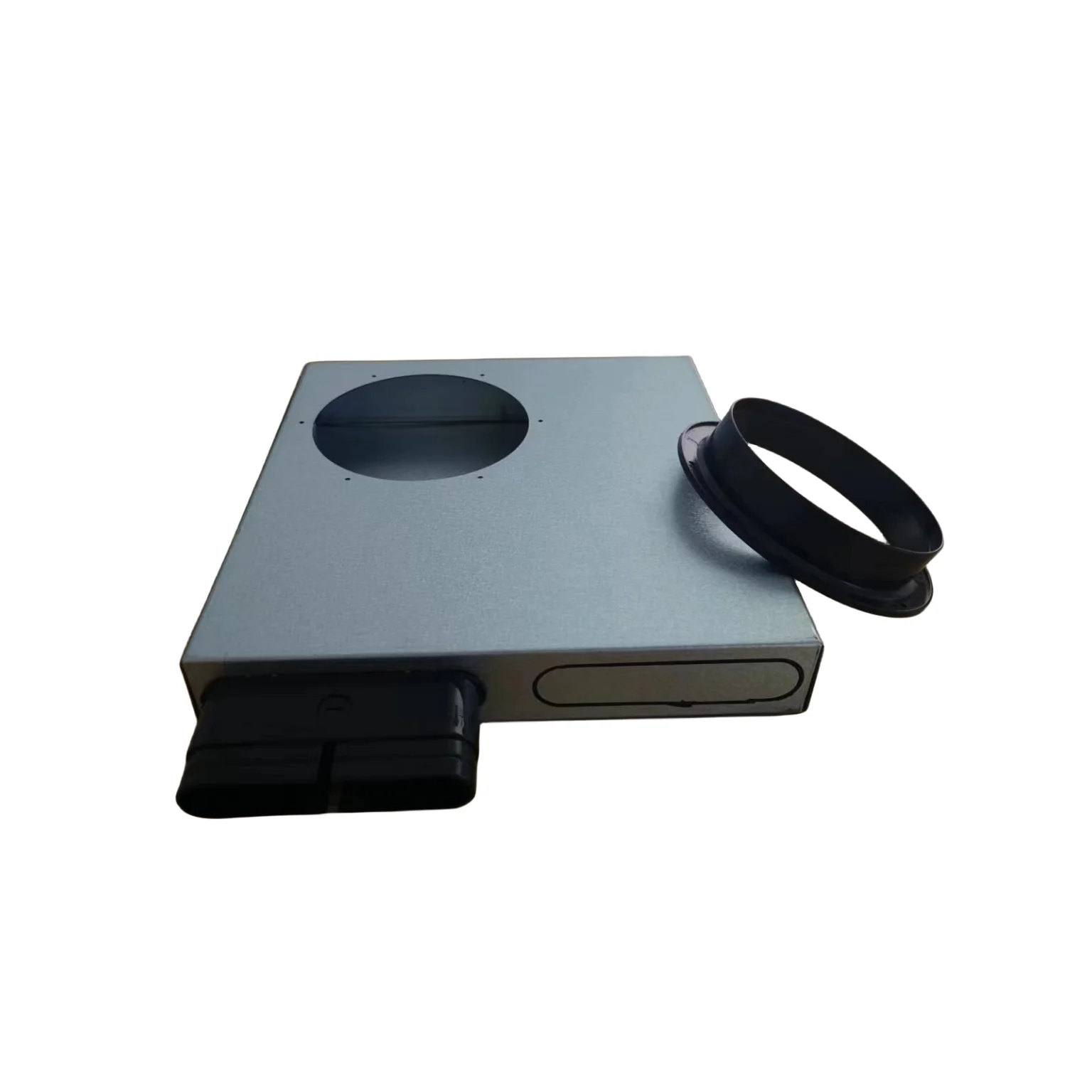Ventilation system metal aluminum zinc plate four way air volume distribution box