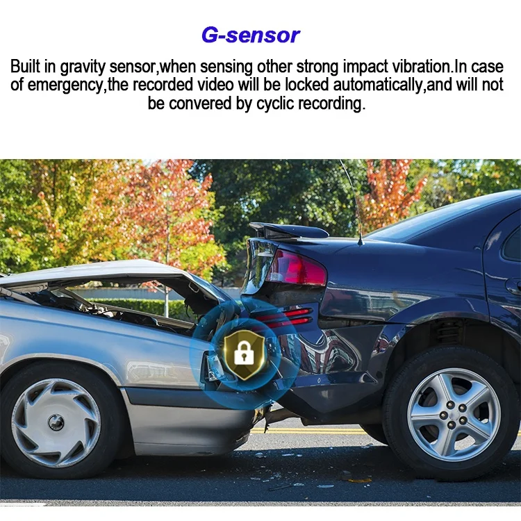 New 4k 1080p Car DashCam with GPS 3.16 Inch Ultra Hd 2160p 60fps wifi Car Dvr Camera Recorder With Night Vision