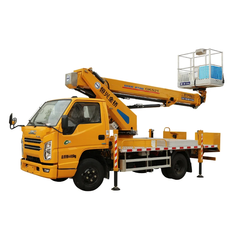 China official best-seller telescopic boom lift Truck Mounted Telescoping Lift Elevating Aerial Work platform