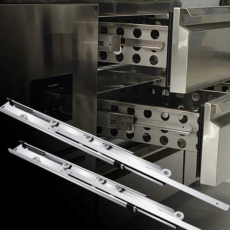 Longhey Draw Slides Rails Glides Telescopic Guides Catering Equipment Guide Rail Non-Lockable Wholesale Free Sample