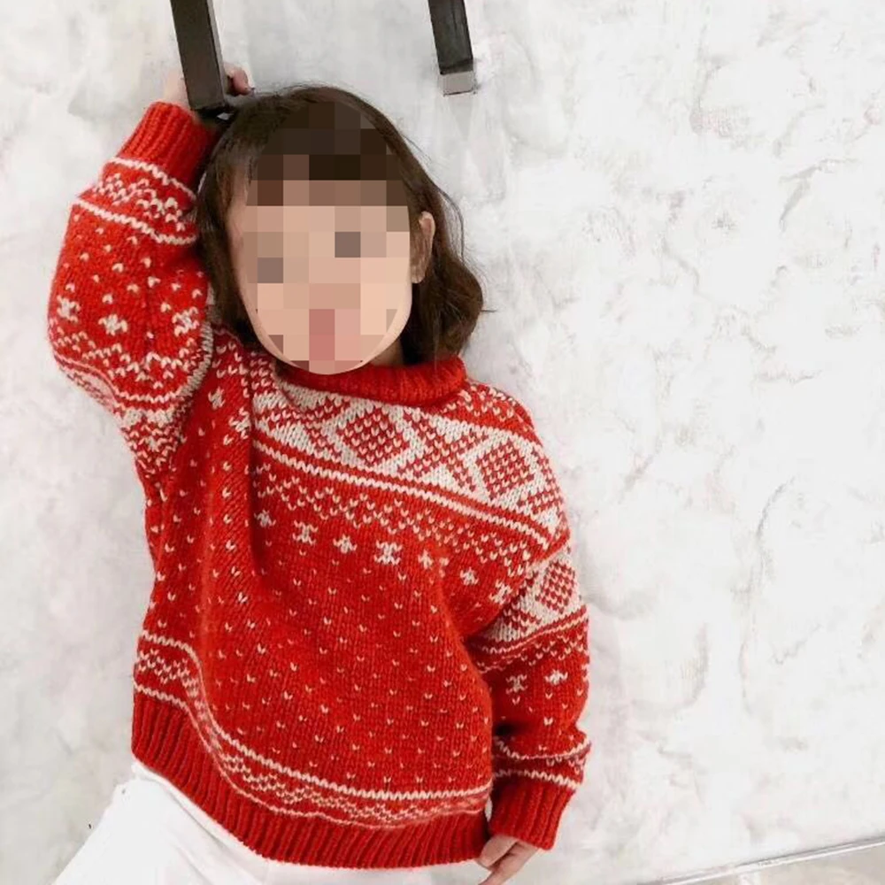 
christmas sweater children sweater knitting patterns lovely girls 