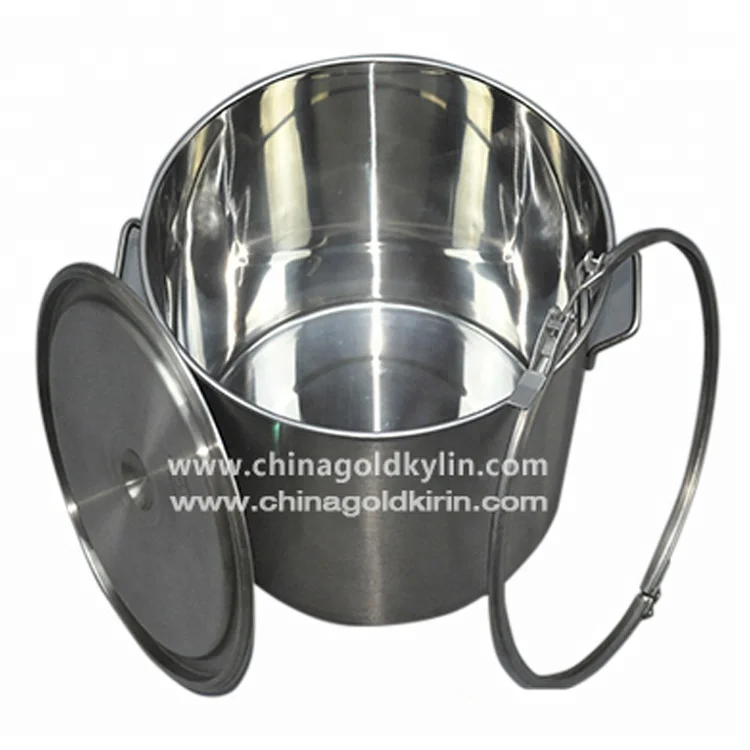 30 liters Manufacturers Selling Open Top Stainless Steel AISI304 Wine & Tea Fermenter for Winery Cider & Kombucha