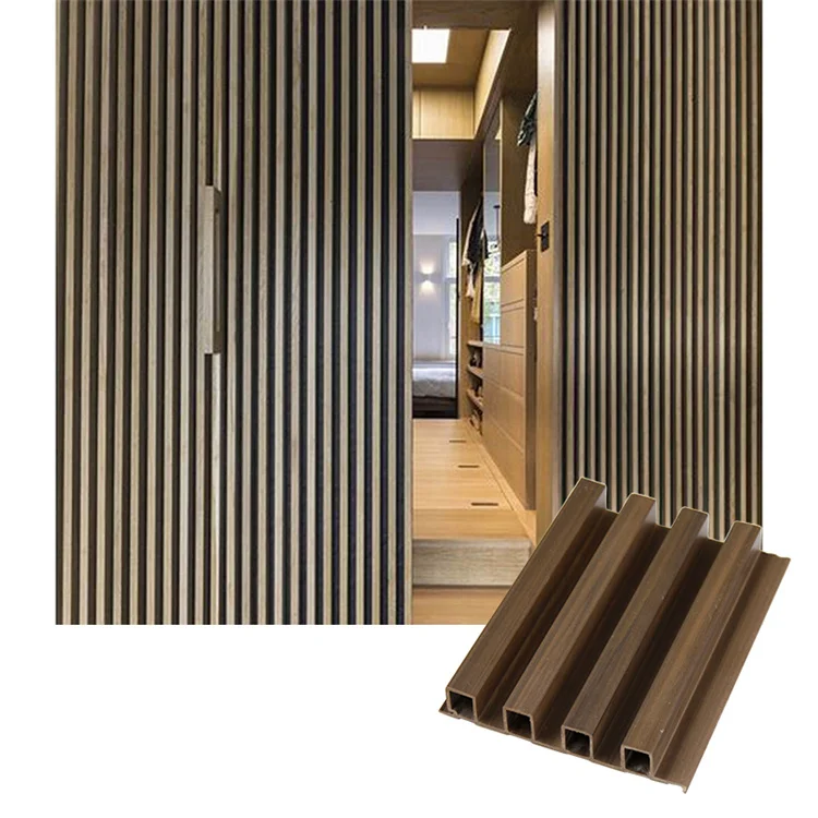 Stay Idle At Home Living Room Wood Plastic Decorative Wallboard
