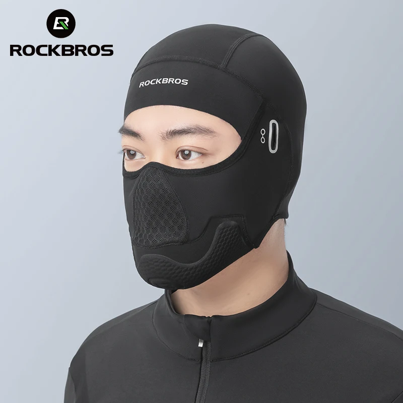 ROCKBROS Balaclava Windproof Full Neck Gaiter Fleece  Balaclava Ski Mask for Cycling Motorcycle Face Protection