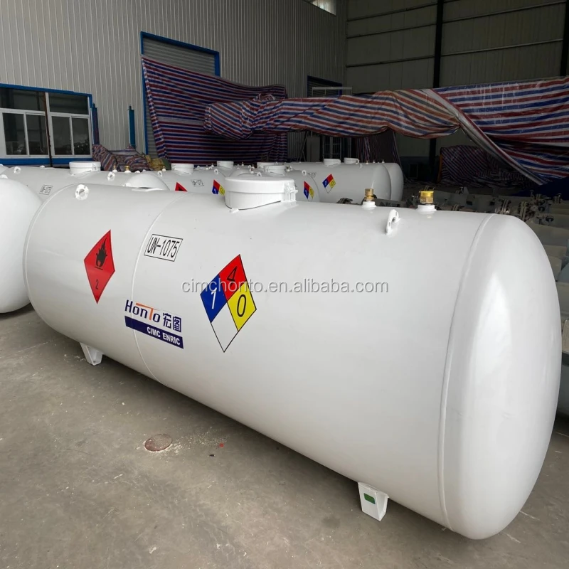 Бытовой мини-резервуар для хранения сжиженного нефтяного газа