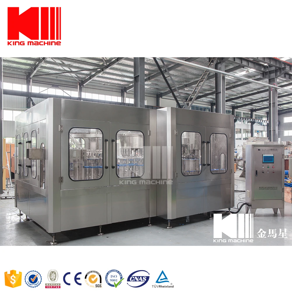 Fully automatic PET bottle  milk filling packing machine