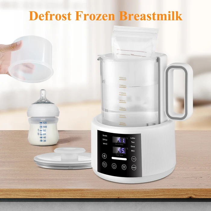 Formula Kettle Boiling Sterilizer Baby Milk Warmer 2023 New Hot Selling! LED Display Screen Advanced Electric Baby 9 in 1