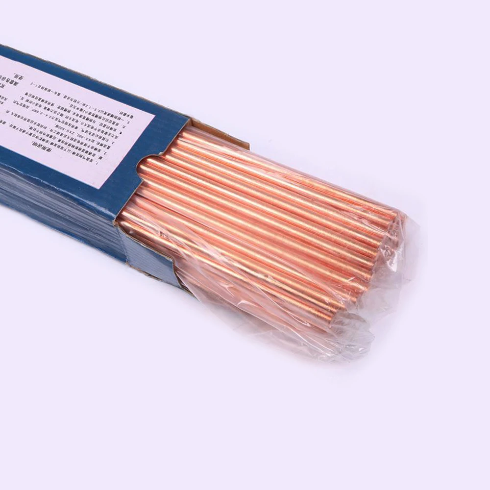 6mm/8mm/10mm/12mm Copper Coated Carbon Arc Air Gouging Carbon Graphite Electrode AC Copper Coated Tip Gouging Rod