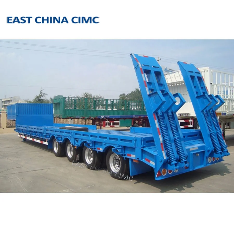 Multi Axles 200tons Low Bed Trailer 18 Axles 200tons Lowboy Trailer For Large Machinery